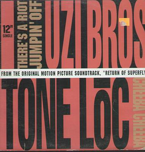 Uzi Bros. - re's A Riot Jumpin' Off / Cheeba Cheeba - Used Vinyl Record image 1
