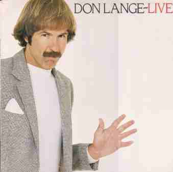 Don Lange - Live - Used Vinyl Record image 1
