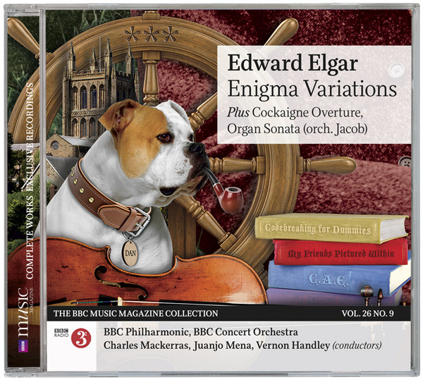 Enigma Variations plus Cockaigne Overture, Organ Sonata (orch. Jacob)