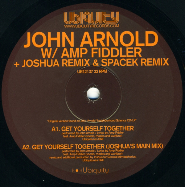 John Arnold - Get Yourself Together - Used Vinyl Record 12" image 1