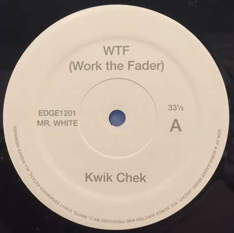 Chad White - WTF (Work The Fader) - Vinyl Record 12" image 1