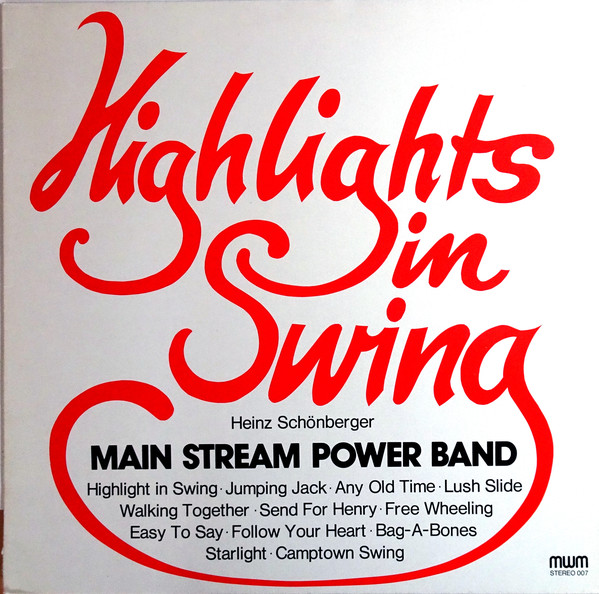 Main Stream Power Ba - Highlights In Swing - Used Vinyl Record image 1
