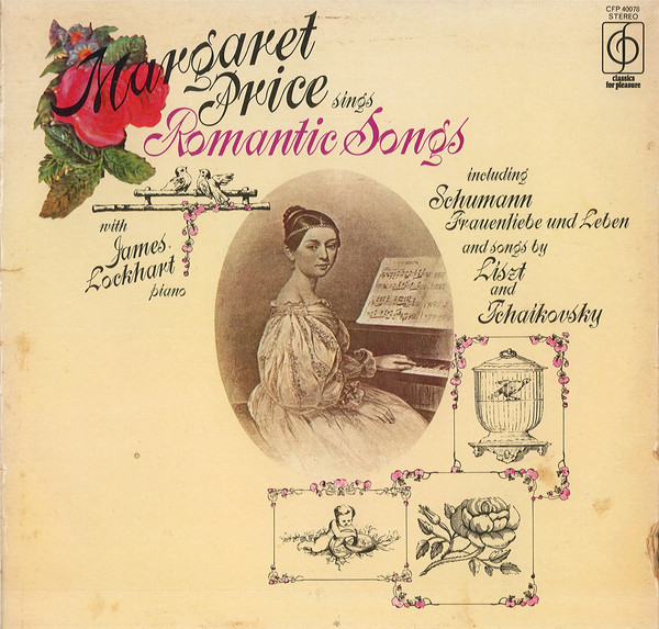 Margaret Price Sings Romantic Songs