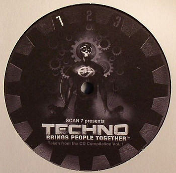 Various - Techno Brings People Together - Vinyl Record 12" image 1
