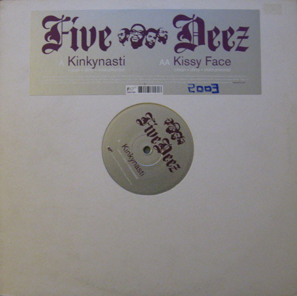 Five Deez - Kinkynasti / Kissyface - Used Vinyl Record 12" image 1