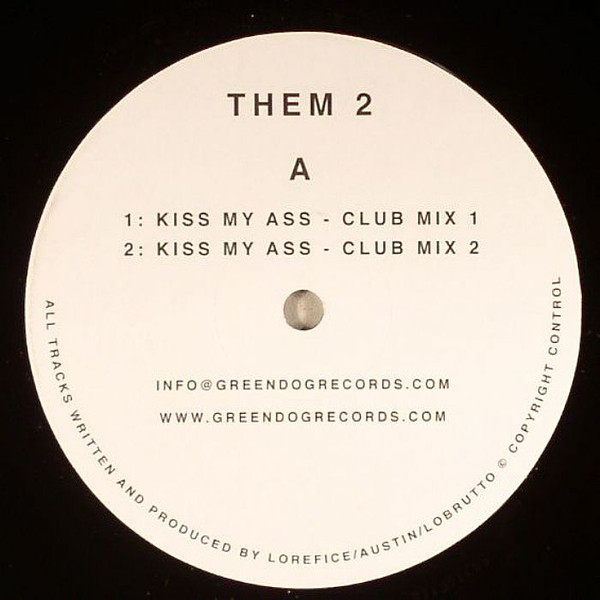m 2 - Kiss My Ass - Vinyl Record 12" image 1