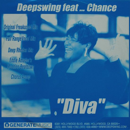 Deep Swing - Diva - Used Vinyl Record 12" image 1