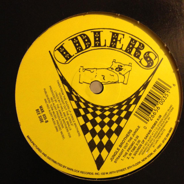 Jungle Brothers - Straight Out The Jungle - Vinyl Record 12" image 1