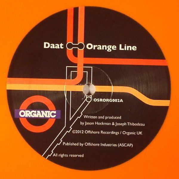 Daat - Orange Line - Vinyl Record 12" image 1