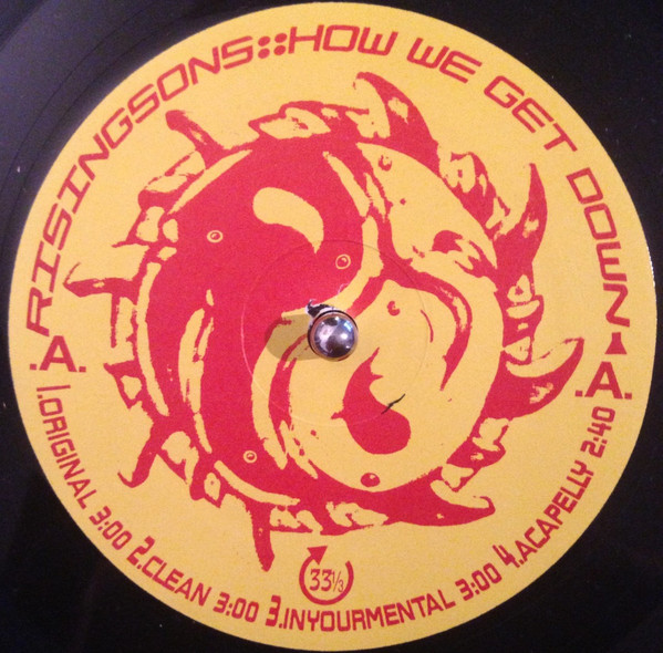 RisingSons - How We Get Down / No Choice / Outside The Block - Vinyl image 1