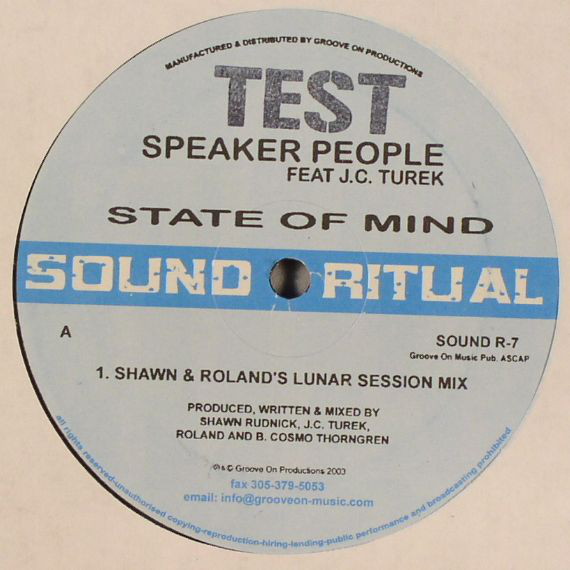 Speaker People - State Of Mind - Vinyl Record 12" image 1