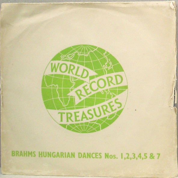 Johannes Brahms - Hungarian Dances Nos 1,2,3,4,5 & 7 - Used Vinyl Rec image 1