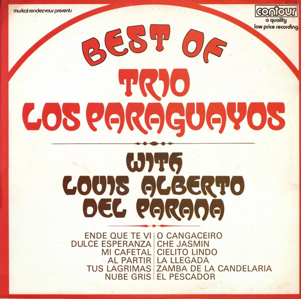 Trio Los Paraguayos - Best Of - Used Vinyl Record image 1