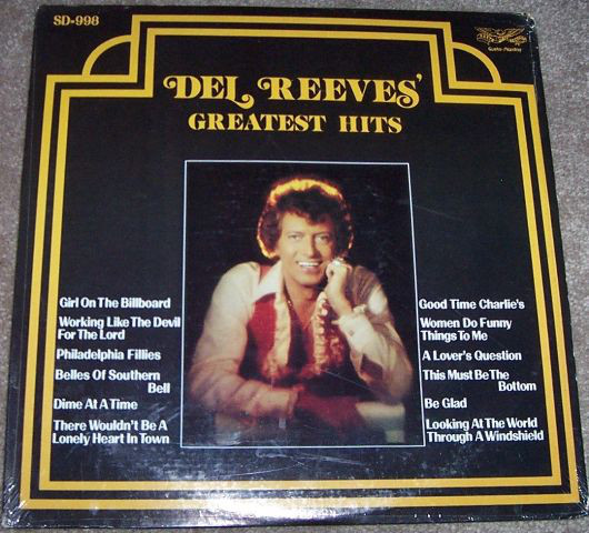 Del Reeves - Greatest Hits - Used Vinyl Record image 1