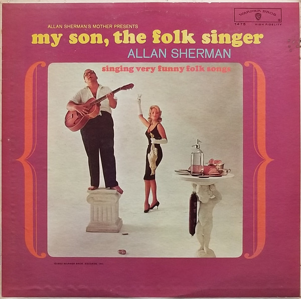 Allan Sherman - My Son, The Folk Singer - Used Vinyl Record image 1