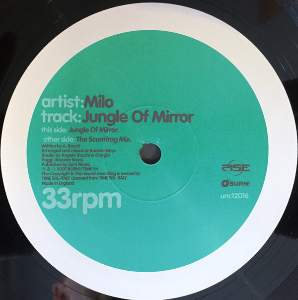 Milo - Jungle Of Mirror - Used Vinyl Record 12" image 1