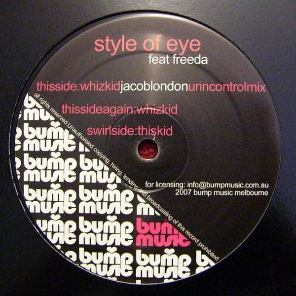 Style Of Eye - Whiz Kid / This Kid - Vinyl Record 12" image 1