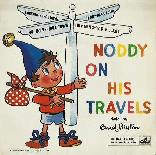 Enid Blyton - Noddy On His Travels - Used Vinyl Record 7" image 1