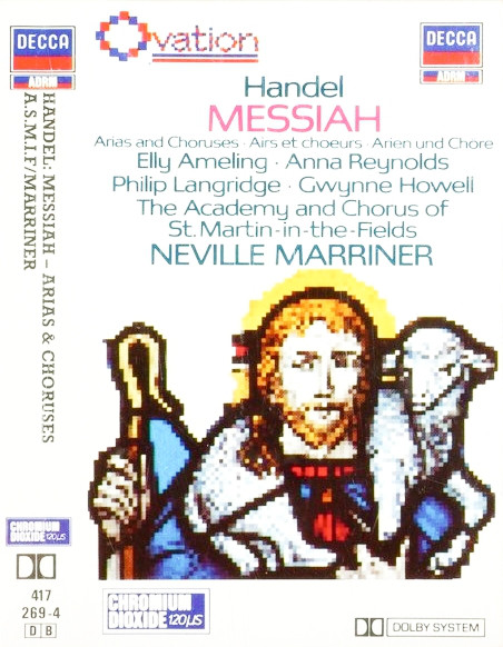 Messiah (Arias And Choruses = Airs Et Choeurs = Arien Und Chore)