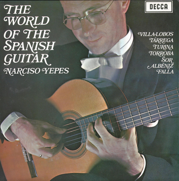 Narciso Yepes - World Of The Spanish Guitar - Used Vinyl Record image 1