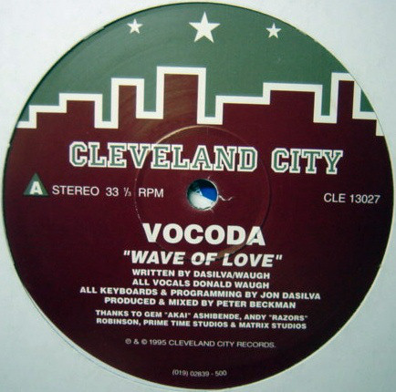 Vocoda - Wave Of Love - Used Vinyl Record 12" image 1