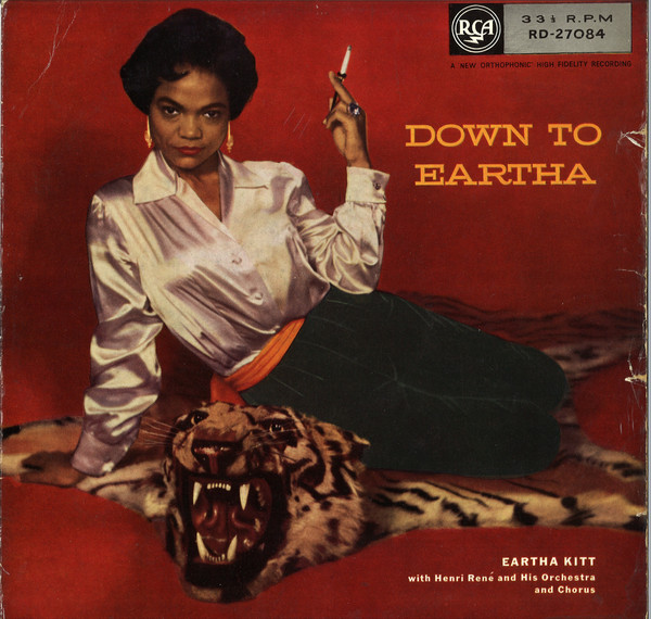 Eartha Kitt - Down To Eartha - Used Vinyl Record image 1