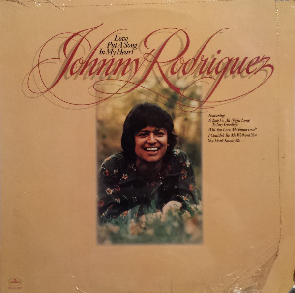 Johnny Rodriguez - Love Put A Song In My Heart - Used Vinyl Record image 1