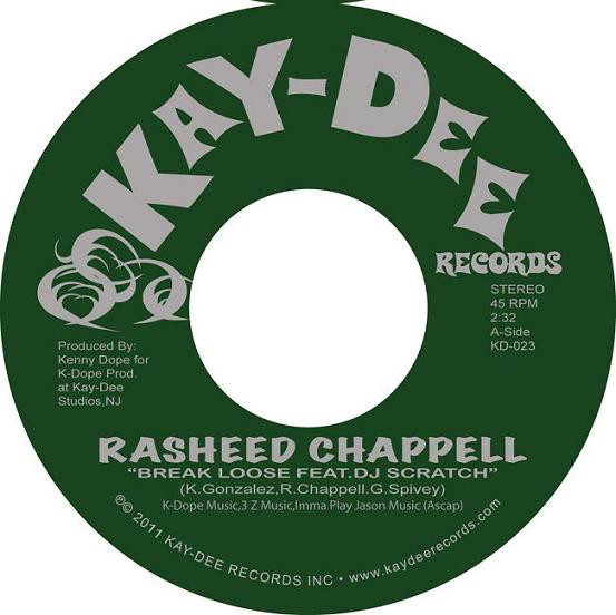 Rasheed Chappell - Break Loose - Vinyl Record 7" image 1