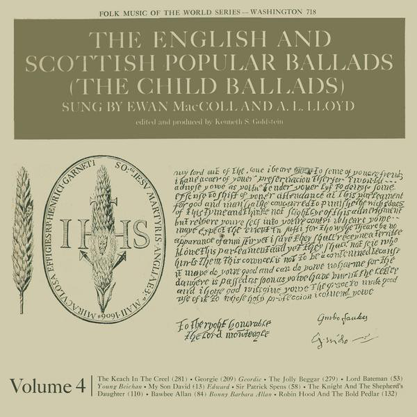 The English And Scottish Popular Ballads (The Child Ballads) Volume 4