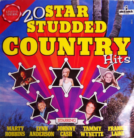 Various - 20 Star Studded Country Hits - Used Vinyl Record image 1
