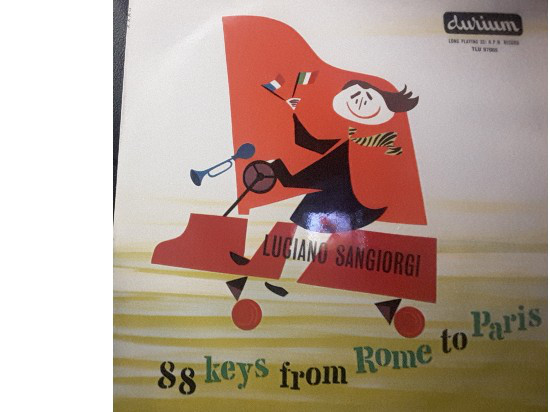 Luciano Sangiorgi - 88 Keys From Rome To Paris - Used Vinyl Record image 1