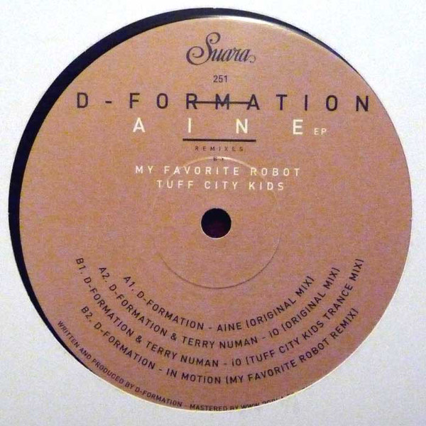 D-Formation - Aine EP - Vinyl Record 12" image 1