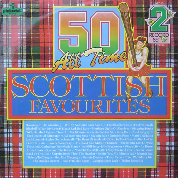 Various - 50 All Time Scottish Favourites - Used Vinyl Record image 1