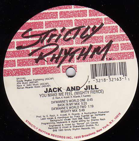 Jack & Jill - You Make Me Feel (Mighty Fierce) - Used Vinyl Record 12 image 1