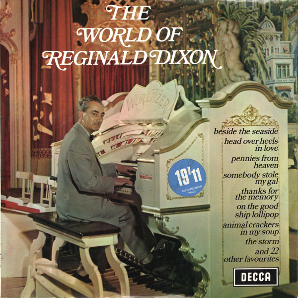 Reginald Dixon - World Of - Used Vinyl Record image 1