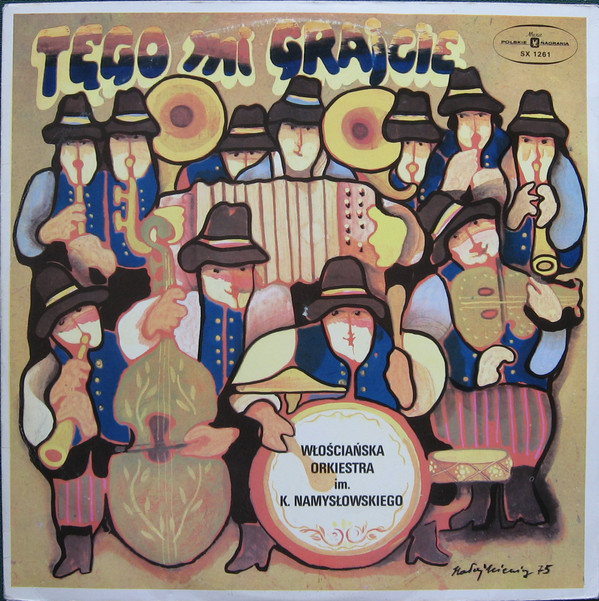 W?oscia?ska Orkiestr - Tęgo Mi Grajcie - Used Vinyl Record image 1
