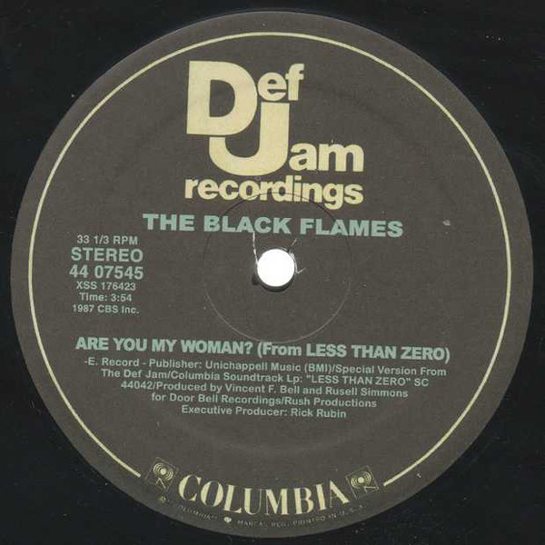 Black Flames - Are You My Woman? / Bring the Noise (From Less Than Ze image 1