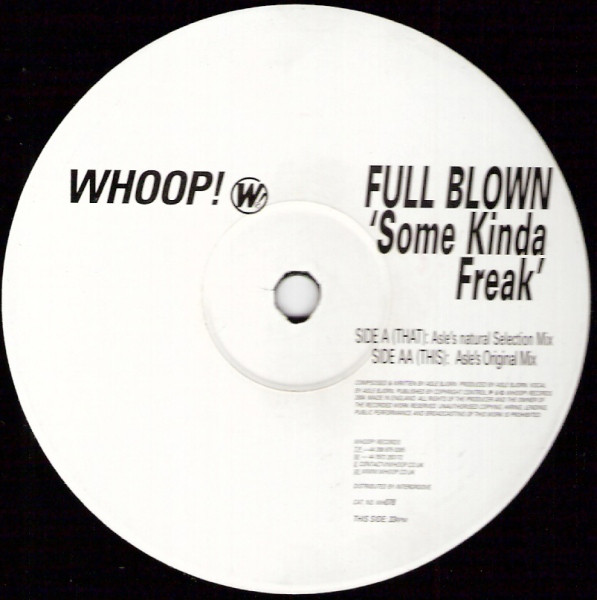 Full Blown - Some Kinda Freak - Used Vinyl Record 12" image 1