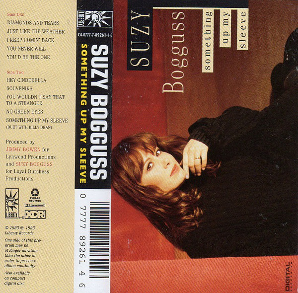 Suzy Bogguss - Something Up My Sleeve - Used Cassette image 1