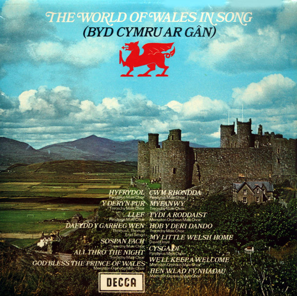 Various - World Of Wales In Song (Byd Cymru Ar Gan) - Used Vinyl Reco image 1