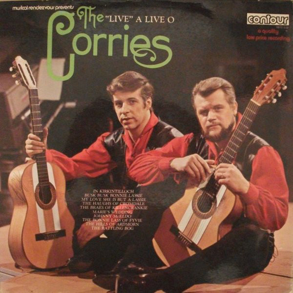 Corries - "Live" A Live O - Used Vinyl Record image 1