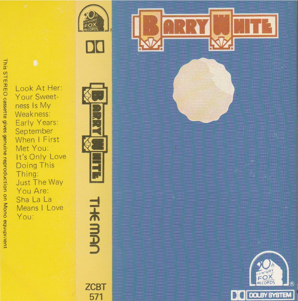 Barry White - The Man - Used Cassette image 1