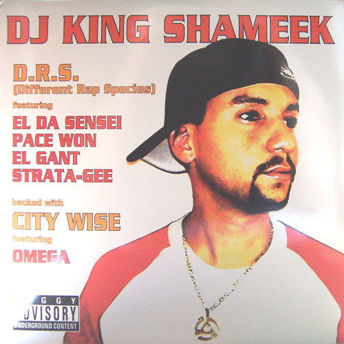 King Shameek - D.R.S. (Different Rap Species) / City Wise - Vinyl Rec image 1
