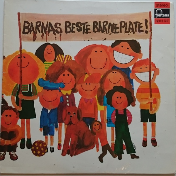 Various - Barnas Beste Barneplate - Used Vinyl Record image 1