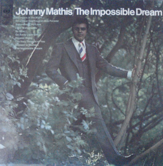 Johnny Mathis - Impossible Dream - Used Vinyl Record image 1