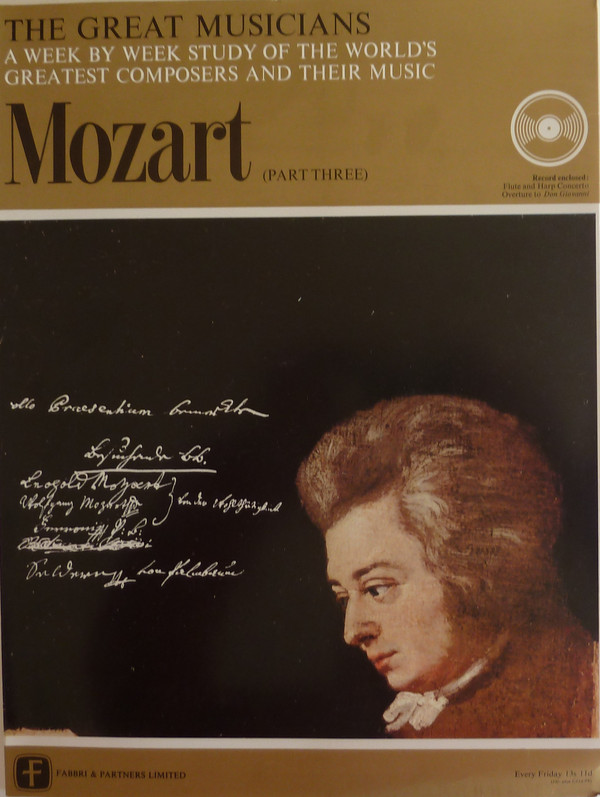 Wolfgang Amadeus Moz - Mozart (Part Three) - Used Vinyl Record image 1