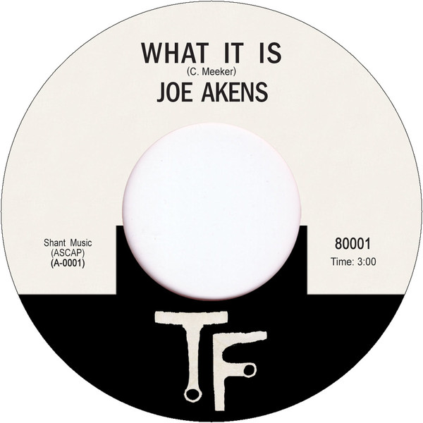 Joe Akens - What It Is - Vinyl Record 7" image 1