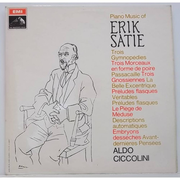 Erik Satie - Piano Music Of - Used Vinyl Record image 1