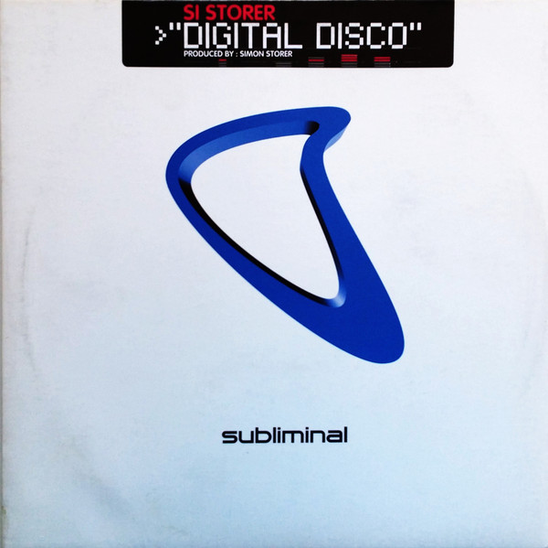 Si Storer - Digital Disco - Used Vinyl Record 12" image 1