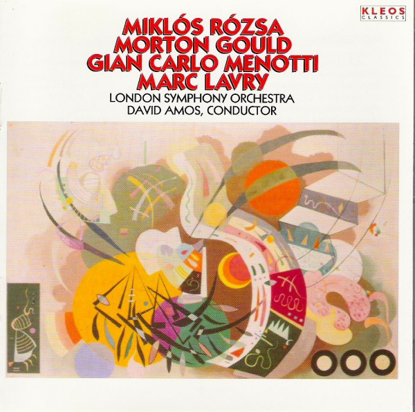 Rozsa, Gould, Menotti, Lavry